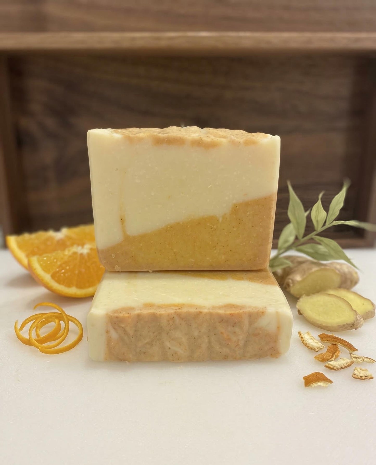 Orange and Ginger Artisan Soap