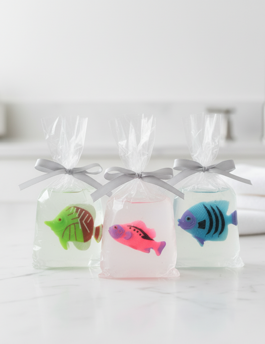 Fish in a bag soap