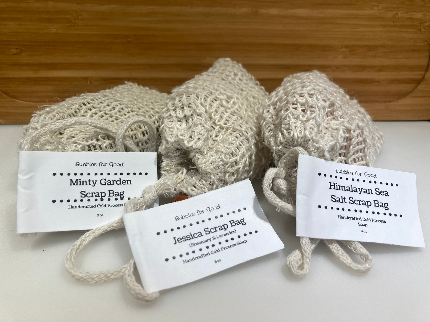 Exfoliating Scrap Bags